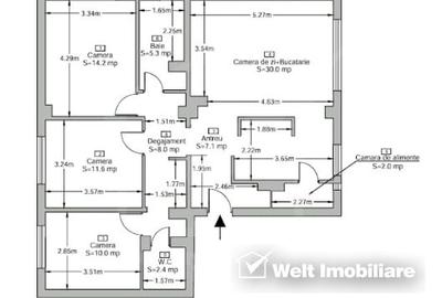 Apartament de lux si spatios, piata Flora, 92mp - 13