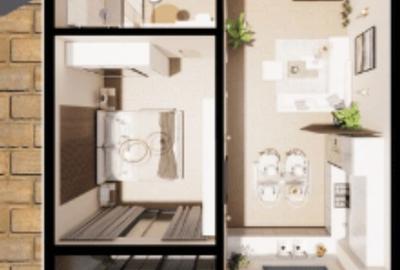 Apartament cu 2 camere semidecomandat în Central