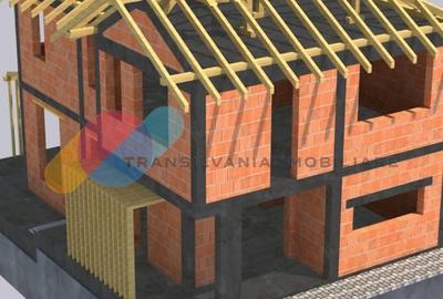 Duplex cu 4 camere cu Canalizare în Chinteni - 2