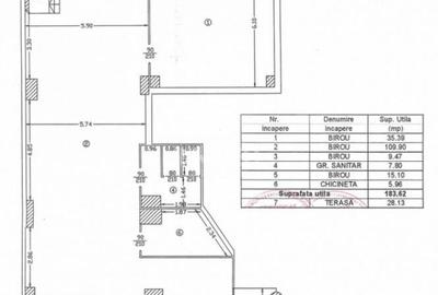 Spațiu comercial, de 184 mp, în Centru Civic - 1
