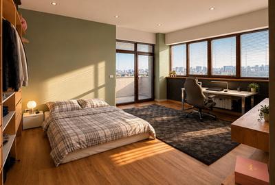 Apartament cu 3 camere semidecomandat, mobilat în Palazu Mare - 9