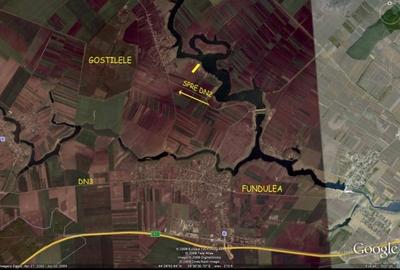 Fundulea, lac Mostistea, 984mp,deschidere 33ml,25€euro/mp, 24.600Euro - 7