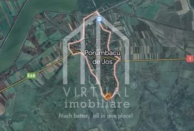 Teren INTRAVILAN in Porumbacu de Jos- 4995 mp- Pretabil investitie