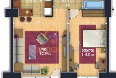 Apartament de vanzare cu 2 camere, Complex Rezidential New Town - 7