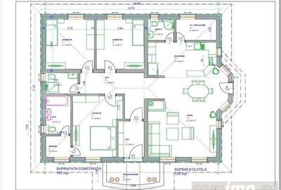 Casa 129mp utili, 500 mp, incalzire in pardoseala, Sanpetru - 5