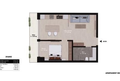 Barrio Unirii studio dublu