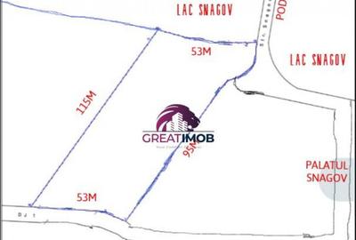 Teren de 5018 mp, în Snagov