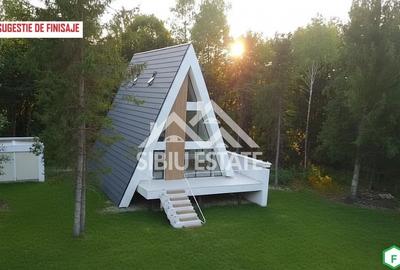 Casa / Cabana A-Frame moderna, 4 camere – Investitie - 18