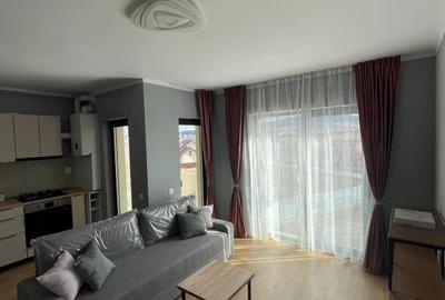 Apartament cu 3 camere semidecomandat, mobilat în Florești
