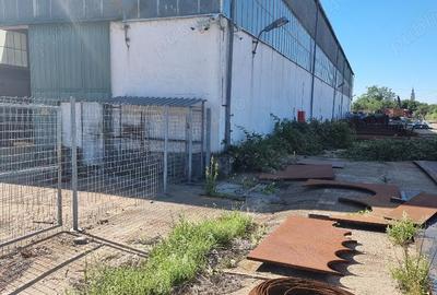 Chirie HALA 1546 mp cu 2 poduri rulante la 8 m inaltime , langa Oradea, plus platforma betonata - 1