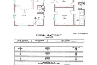 Casă cu 2 camere în Leș