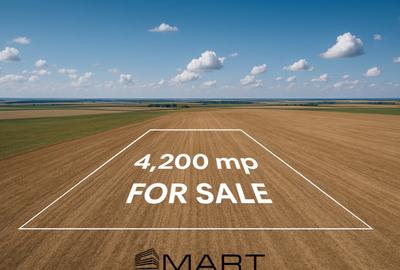 Teren de 4200 mp, în Daia Română