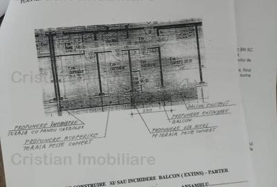 Apartament cu 3 camere decomandat în Plantelor - 2