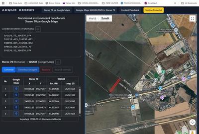 Teren Construcții intravilan de 13200 mp, în Giurgiului