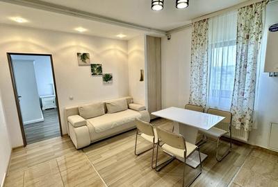 Apartament cu 2 camere semidecomandat, mobilat în Europa