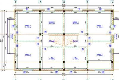 Duplex de vanzare, cu 4 camere, 100 mp+250 mp teren, zona Ip - 2