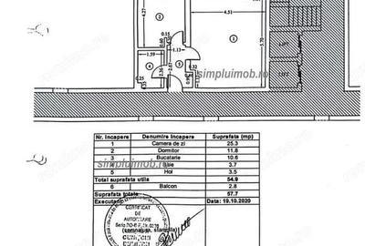 Apartament cu 2 camere decomandat în Militari