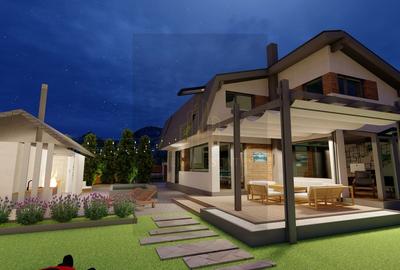 Casa moderna la rosu in Cristian - 19