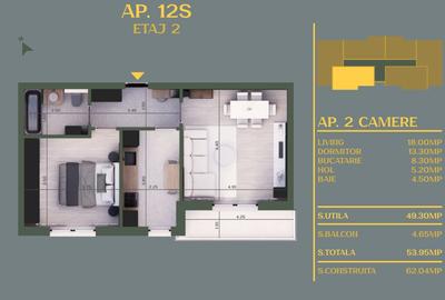 Apartament 2 camere Berceni - rate dezvoltator Apartament 2 camere Berceni - rate dezvoltator - 7