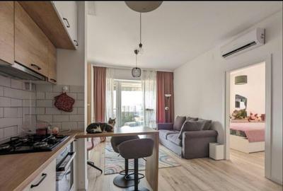 Apartament cu 2 camere semidecomandat, mobilat în Costin Georgian - 2