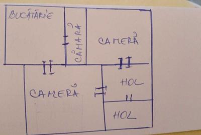 Casă cu 2 camere în Hărmăneștii Vechi - 7