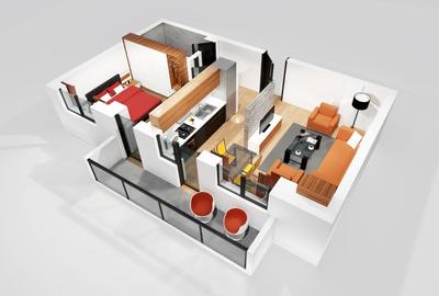 Apartament 2 camere 49 mp decomandat Sos Nicolina Bloc Nou 2017 - 10