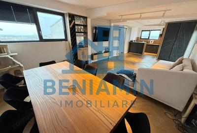 Penthouse cu piscina la etajul 11-Mobilat Lux-300mp-parcare-lift - 1