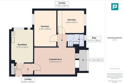 Apartament 3 Camere in Vlaicu, la Z-uri - 4