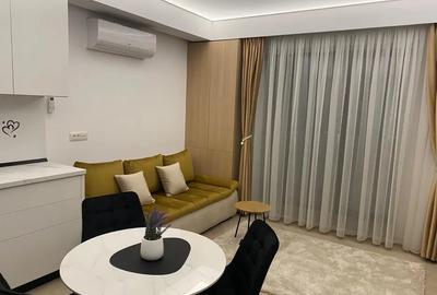 Apartament cu 2 camere semidecomandat, mobilat în Pipera