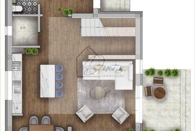 Casă individuală cu 4 camere cu Teren 419 Mp în Corbeanca - 2