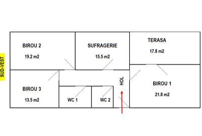 Apartament spatios 3 camere ultracentral