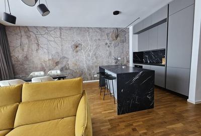 (Baneasa Shopping City-THE IVY)-3 camere mobilier ROVERE, vedere mixta, garaj! - 6