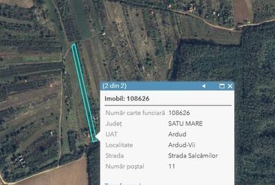 Teren agricol intravilan de 3038 mp, în Ardud - 2