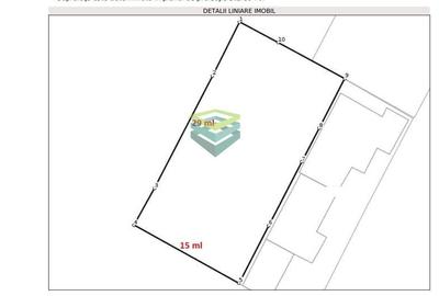 Teren de vanzare - zona Matei Millo - 443 mp - 2