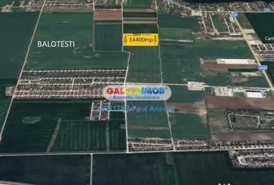 Teren de 14400 mp, în Balotești