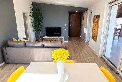 Apartament cu 3 camere semidecomandat, mobilat în Dorobanților - 14