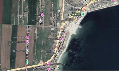 Teren de 2480 mp, în Stațiunea Zoologică Marină Agigea