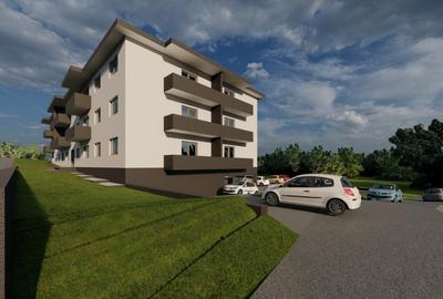 Apartament nou cu 2 camere decomandat - 57,7 MP - 17