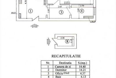 Apartament cu 2 camere în Gara de Nord - 2