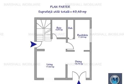 Vila cu 4 camere de vanzare in Paulesti, 100.00 mp #16397 - 7