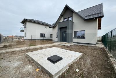 Casa semi-finisata P + M, 110 mp utili, teren 339 mp, Pielesti, zona Magnolia - 11