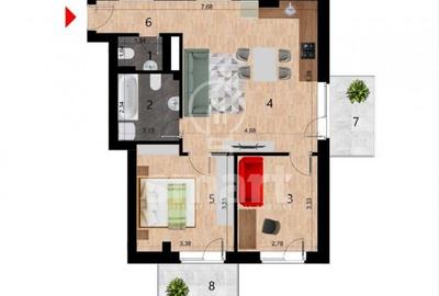 Apartamente 3 camere bloc nou Zorilor - 7