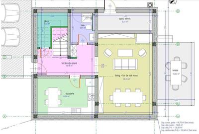 Casă cu 4 camere cu Teren 700 Mp în Central