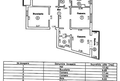 Apartament cu 4 camere decomandat, mobilat în Aradului - 6