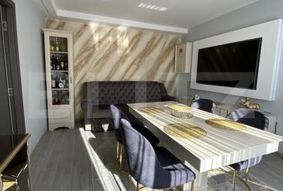 Apartament cu 3 camere decomandat, mobilat în Central
