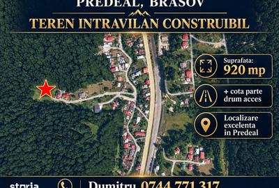 Teren de 920 mp, în Central