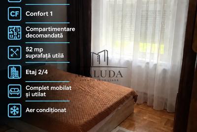 Apartament cu 2 camere decomandat, mobilat în Popa Șapcă