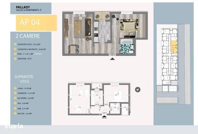 Apartament cu 2 camere semidecomandat, mobilat în Sălăjan - 4
