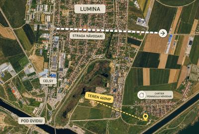 Teren agricol intravilan de 460 mp, în Lumina
