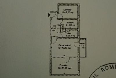 Apartament cu 3 camere semidecomandat în Central - 2